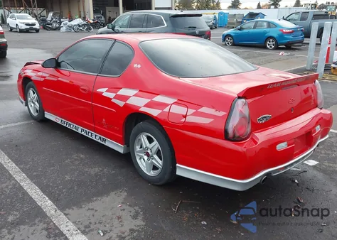 2000 Chevrolet Monte Carlo Ss z USA, uszkodzony, nr VIN 2G1WX12K4Y9370887